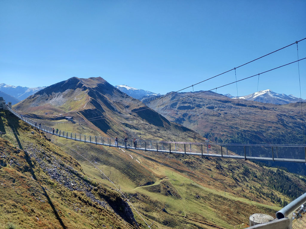 Stubnerkogel 2250m - Höchste Hängebrücke Europas