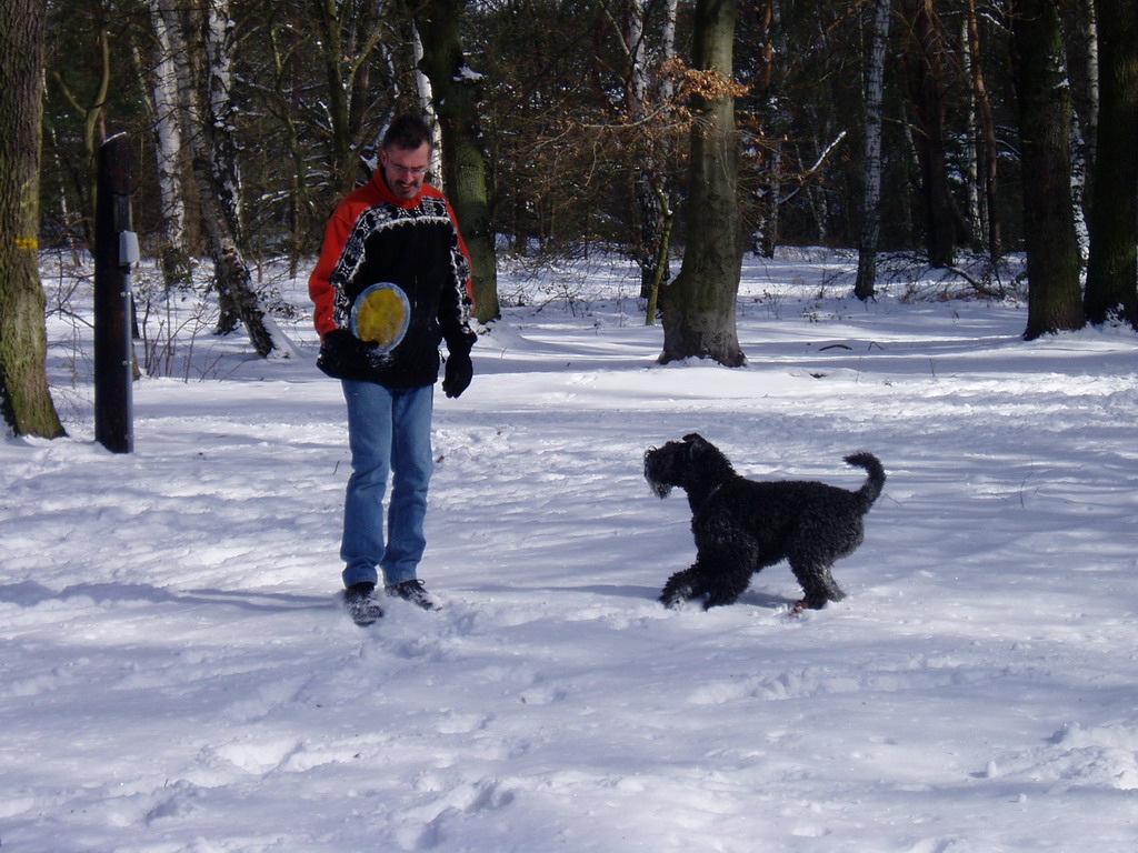 Balou im Schnee 2005